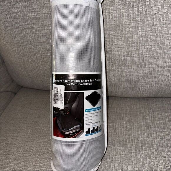 ‎Memory Foam Wedge Seat Cushion Home/Car/Office - Picture 1 of 2